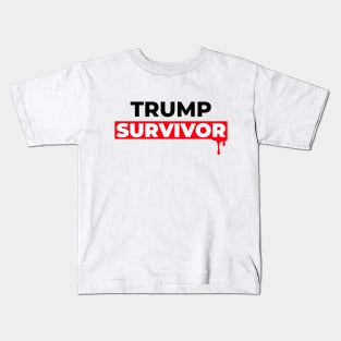 Trump Survivor Kids T-Shirt